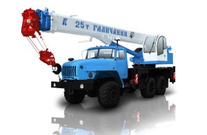 Аренда автокрана 25 тонн в Екатеринбурге