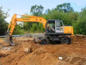 Аренда экскаватора hyundai 170