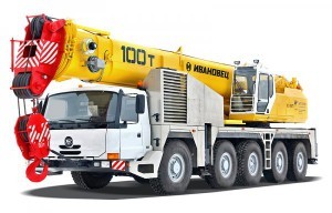 Аренда автокрана 100 тонн