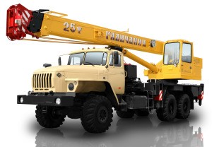 Аренда автокрана 25 тонн